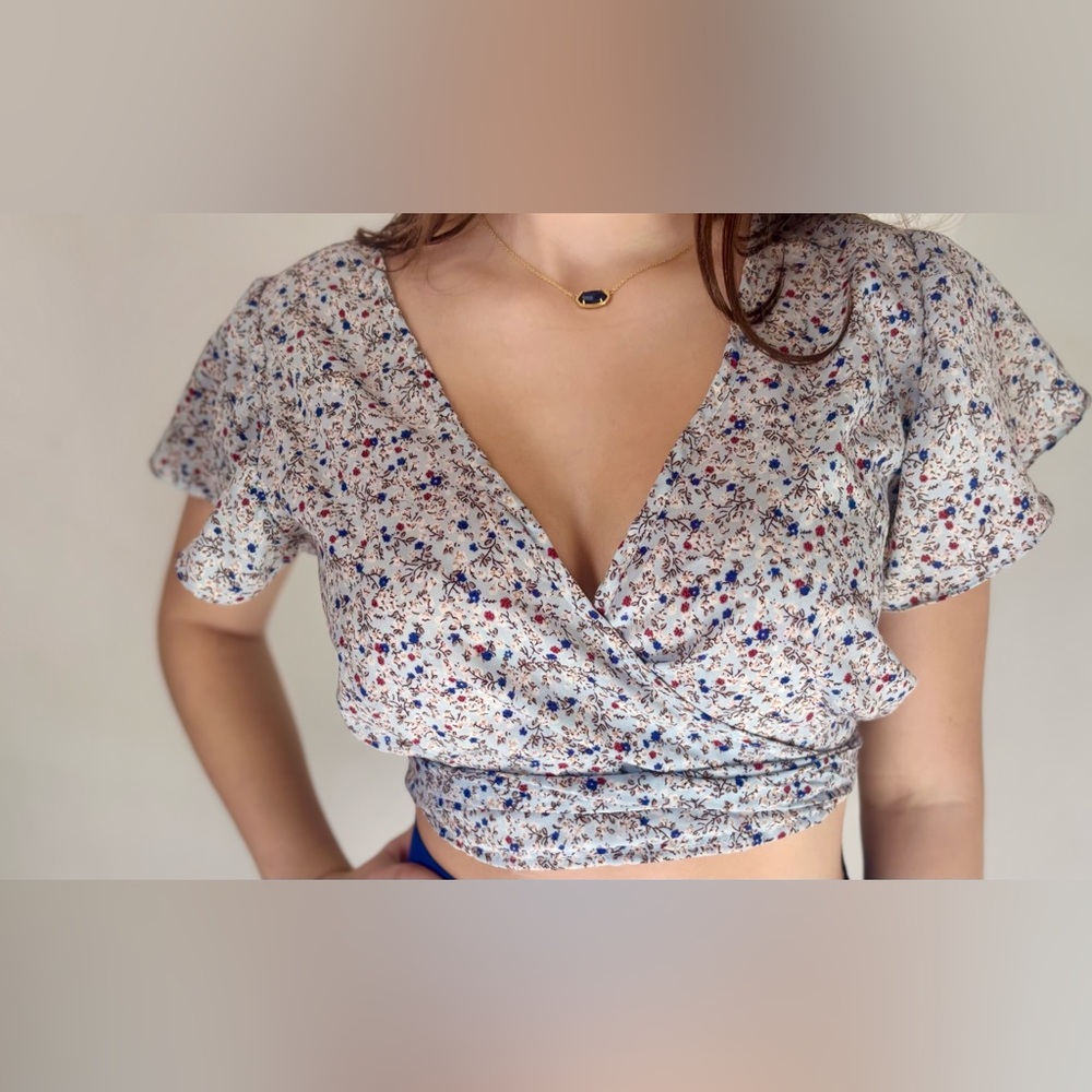 Floral Crop Top